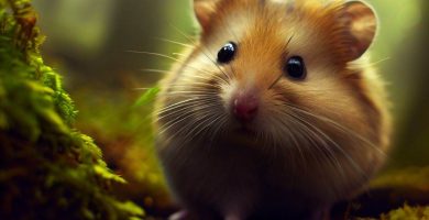 Hamster en bosque